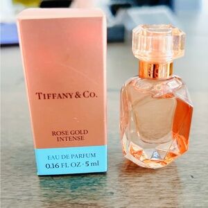 Authentic Tiffany & Co. Rose Gold Eau de Parfum Mini .16 oz NIB Sealed